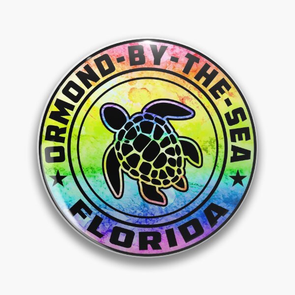 Item preview, Ormond-by-the-Sea Beach Florida Sea Turtle FL designed and sold by DESTINATIONS DECAL.