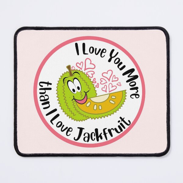 Item preview, Cute Kawaii Jackfruit-Funny Jackfruit Valentine-Jackfruit Seamless Pattern designed and sold by Spiritualish.