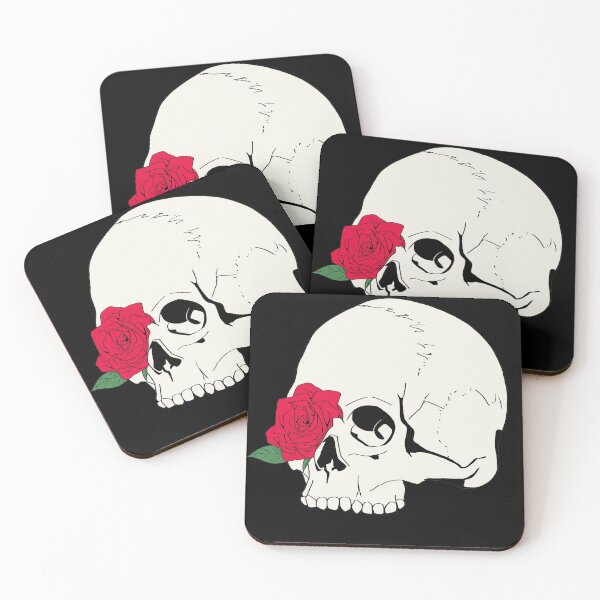 Item preview, Skull and Rose designed and sold by Saanis.