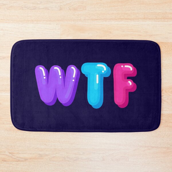 Item preview, WTF designed and sold by BetterDaze.