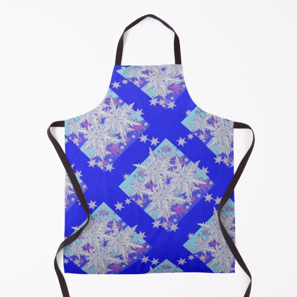 Item preview, BLUE ABSTRACT SNOWFLAKES PATTERN DESIGN designed and sold by sharlesart.