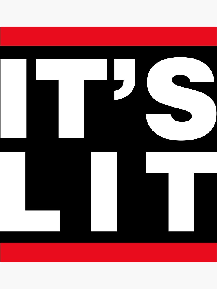 "Its Lit Meme Edison" Poster for Sale by makari Redbubble