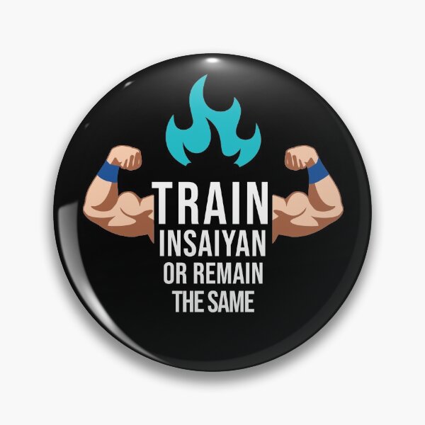 Item preview, Train Insaiyan Or Remain The Same Anime Gym Bodybuilding designed and sold by Funny Shirts Matter.