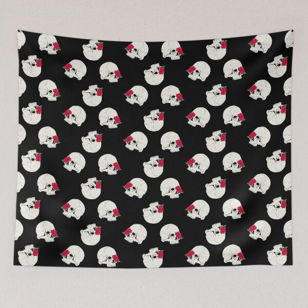 Item preview, Skull and Rose designed and sold by Saanis.