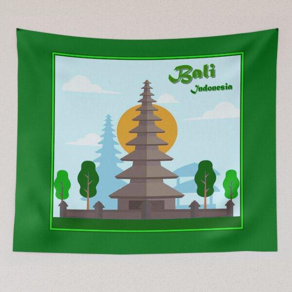 Item preview, BALI INDONESIA : Travel and Tourism Print designed and sold by posterbobs.