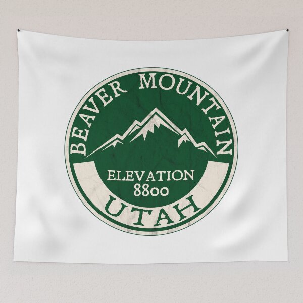 Artikelvorschau, Beaver Mountain Utah Skifahren UT Ski entworfen und verkauft von DESTINATIONS DECAL.