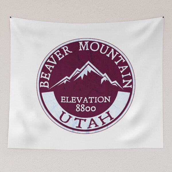 Item preview, Beaver Mountain Utah Skiing UT Ski designed and sold by DESTINATIONS DECAL.