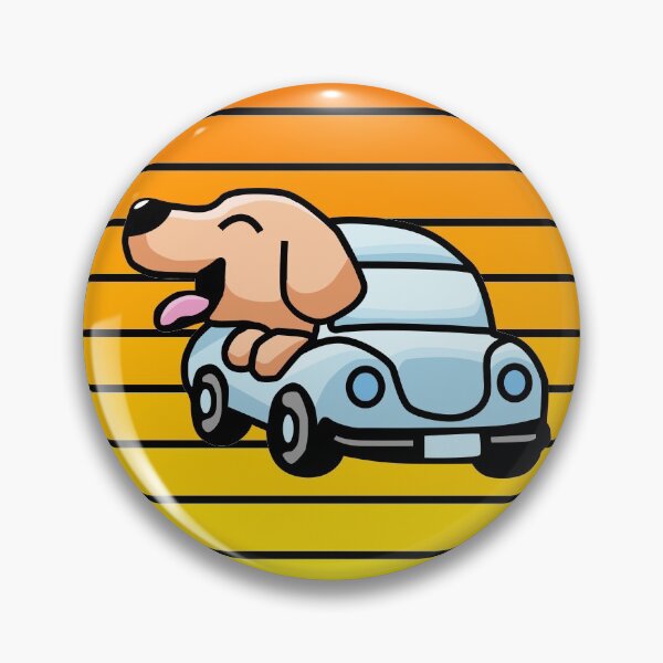Item preview, Dog Driving A Car Vintage Sunset designed and sold by tr3nding.