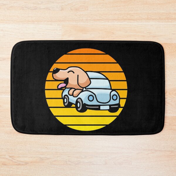Item preview, Dog Driving A Car Vintage Sunset designed and sold by tr3nding.