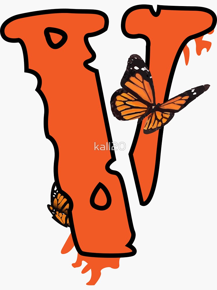 juice wrld butterfly vlone