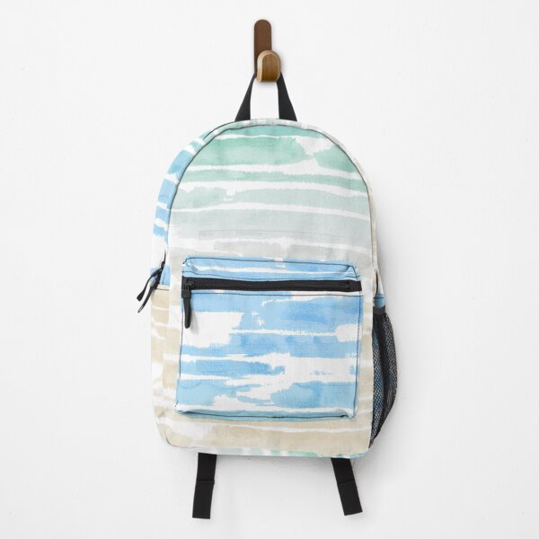 Item preview, Blue Sunset Stripes designed and sold by Carolina Diaz.
