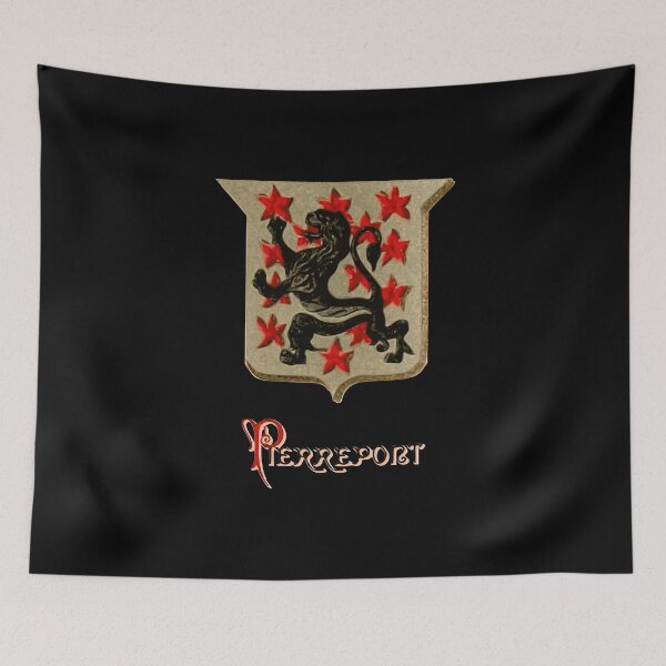 Item preview, Pierrepont Family Coat of Arms designed and sold by Heraldica.