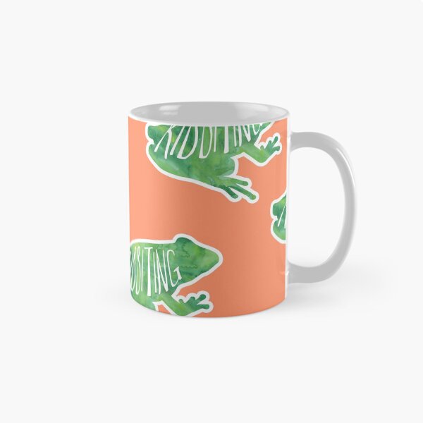 Item preview, Ribbiting - funny frog pun designed and sold by hitechmom.
