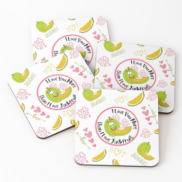 Item preview, Cute Kawaii Jackfruit-Funny Jackfruit Valentine-Jackfruit Seamless Pattern designed and sold by Spiritualish.