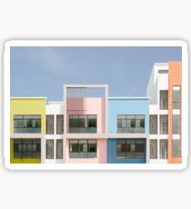 Urban pastels Sticker