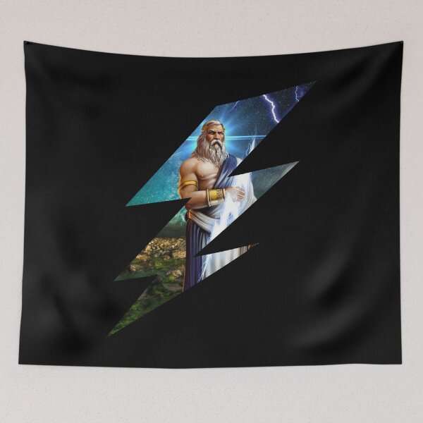 Item preview, Zeus lightening designed and sold by printhappy4you.