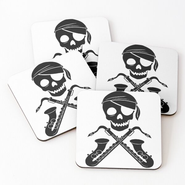 Item preview, Skull and Saxophones designed and sold by Niko Armstrong-Watts.