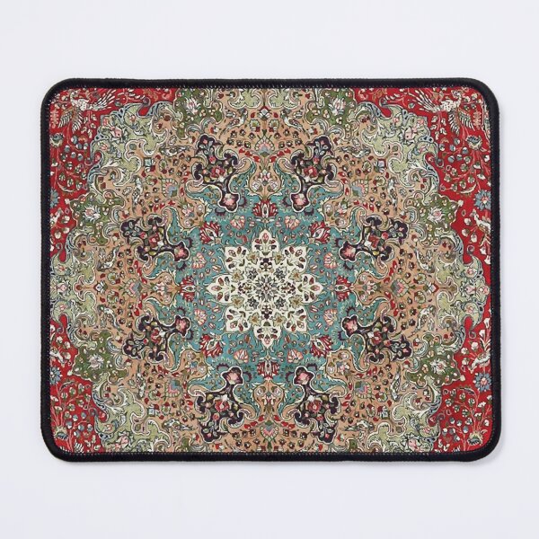 Item preview, Vintage Antique Persian Carpet Print designed and sold by Vicky Brago-Mitchell®.