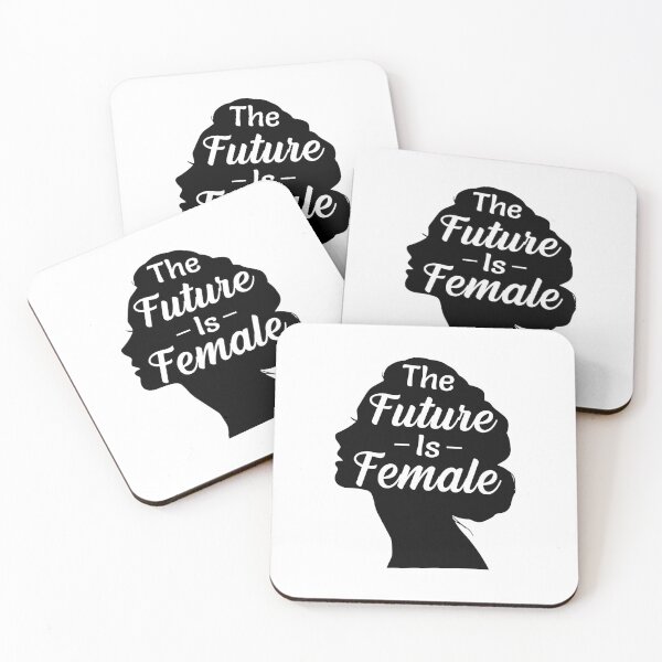 Item preview, The Future Is Female - Black - V1 designed and sold by Alcino Major.
