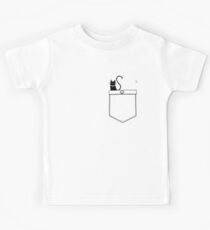 Camiseta para niños Amantes de bolsillo