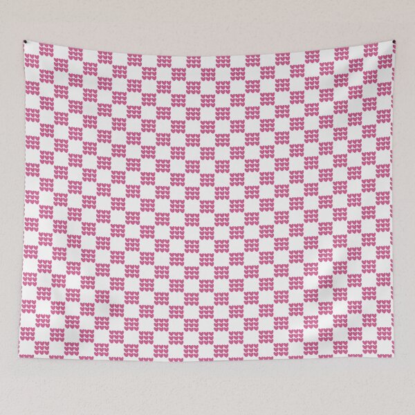 Item preview, Heart Check Pattern Pink designed and sold by Joricherry.