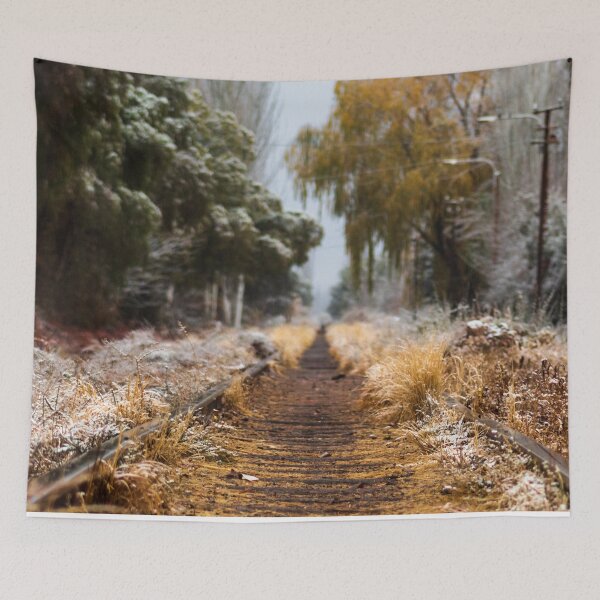 Item preview,   panoramic, widescreen prints, wall posters, Tapestries,Tapestry,throw blankets,comforters,duvet covers ,  train track,Railroad art,train wall art,Train art designed and sold by eyesight4vision.