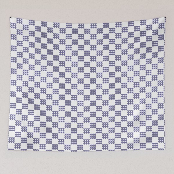 Item preview, Copy of Heart Check Pattern Blueberry designed and sold by Joricherry.