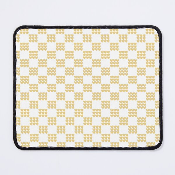 Item preview, Copy of Heart Check Pattern Yellow Mustard designed and sold by Joricherry.