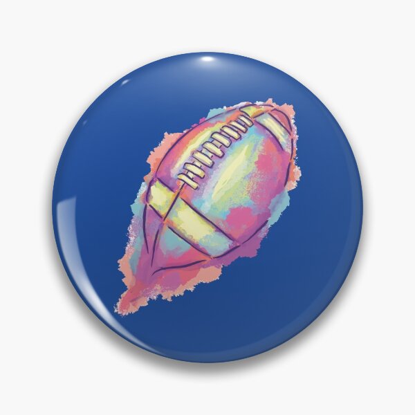 Item preview, Colorful Artistic Watercolor Football Art Drawing  designed and sold by MasterArtsman.