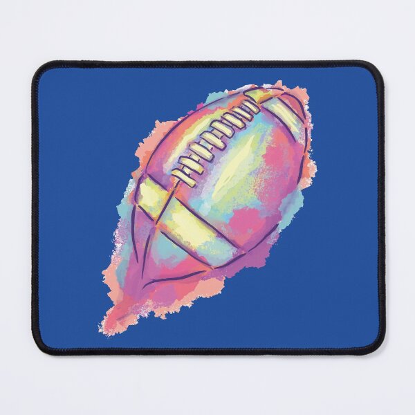 Item preview, Colorful Artistic Watercolor Football Art Drawing  designed and sold by MasterArtsman.