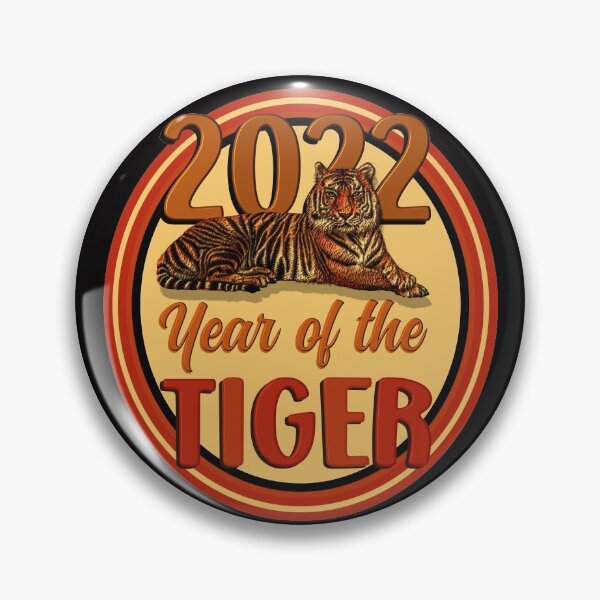 Item preview, year of the tiger 2022 designed and sold by sandpiperstudio.