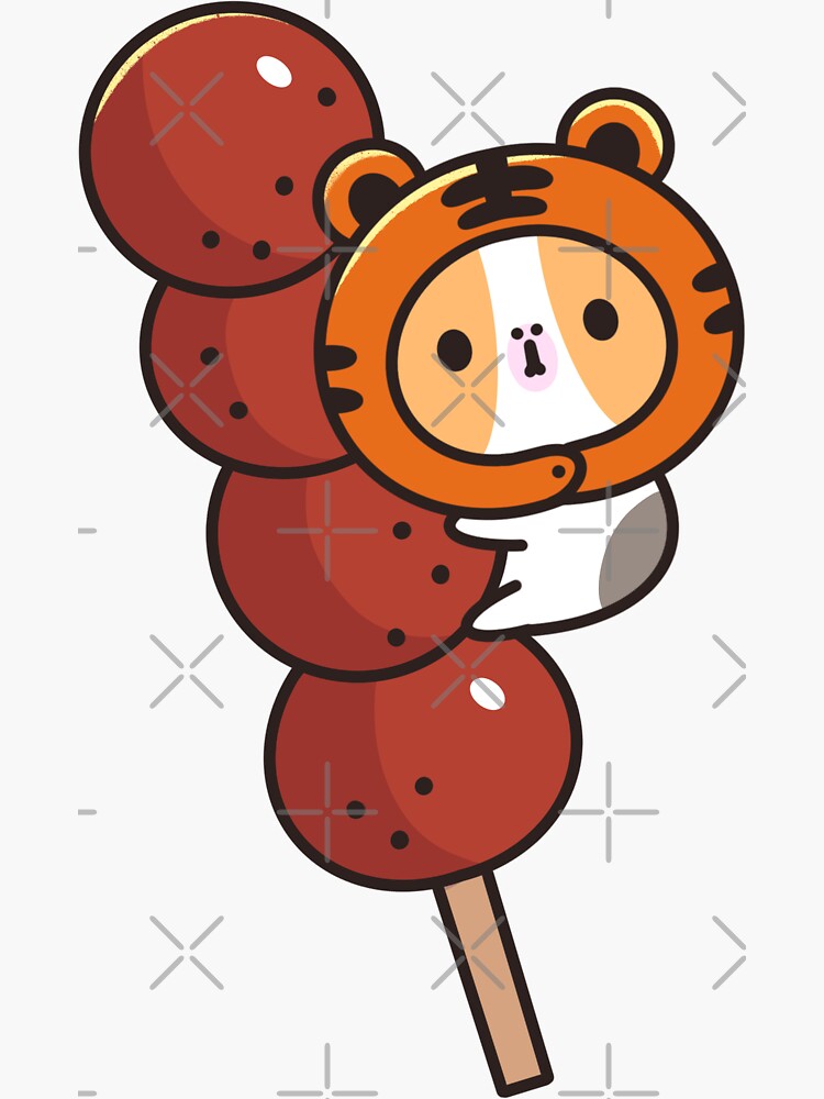 Bubu and Japanese Pudding | Vinyl Sticker Bubu and Japanese Pudding | Vinyl Sticker