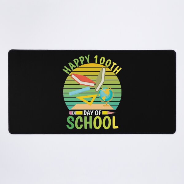 Item preview, Happy 100th Day Of School 2022 Great Gift Idea For Teachers And Students Funny School designed and sold by naworas.
