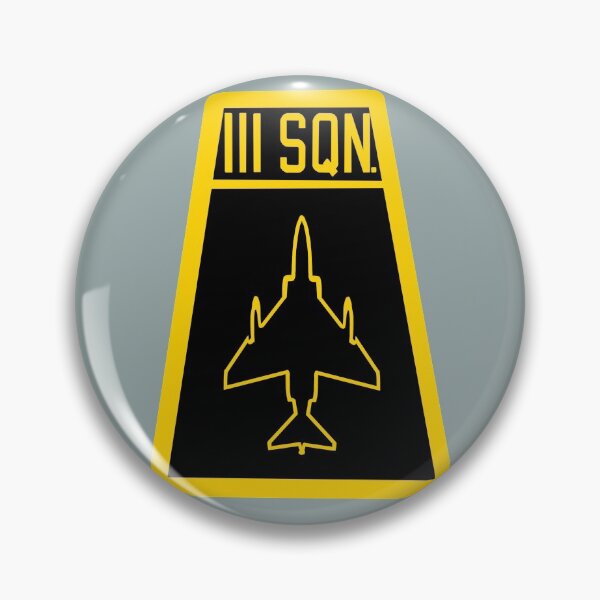 Item preview, 111 Tremblers Squadron Triangular RAF McDonnell Douglas F-4 Phantom Round Patch Air Defense Royal Air Force Badge Patch Zaps designed and sold by Aviation Theme.