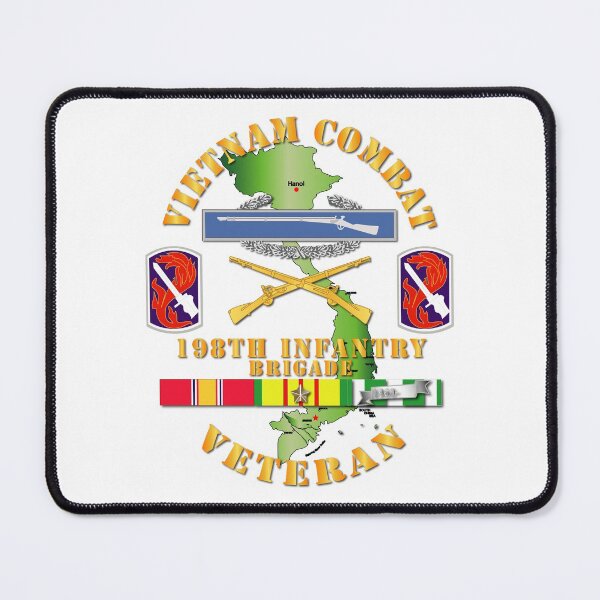 Item preview, Army - Vietnam Combat Infantry Veteran w 198th Inf Bde SSI V1 designed and sold by Military Insignia Products.