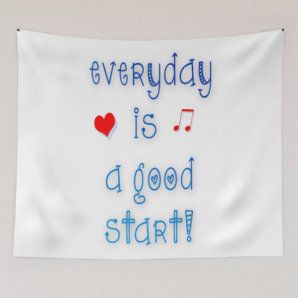 Item preview, Every day is a good start! designed and sold by FeeLnLivE.