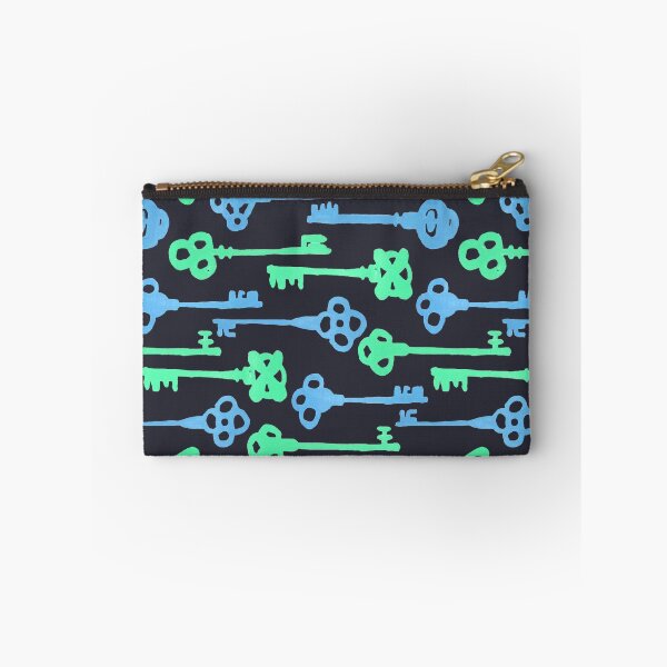 Item preview, Colored Key Silhouettes - Seagreen and Blue designed and sold by PaintInTheNight.