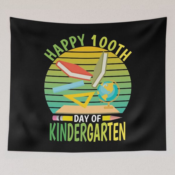 Item preview, Happy 100th Day Of Kindergarten 2022 Great Gift Idea For Teachers And Students Funny Kindergarten designed and sold by naworas.
