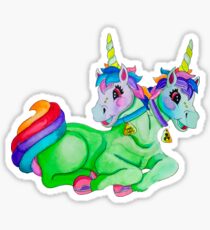 Two-Headed Unicorn Sticker