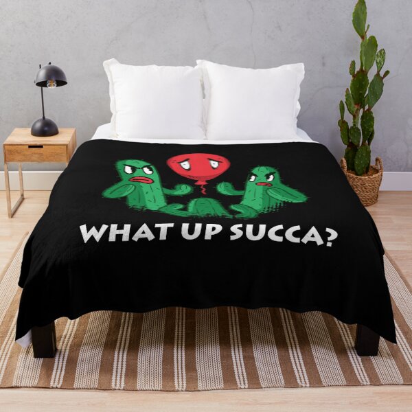 Item preview, What Up Succa Succulent Cactus Plant Balloon Pop designed and sold by MasterArtsman.
