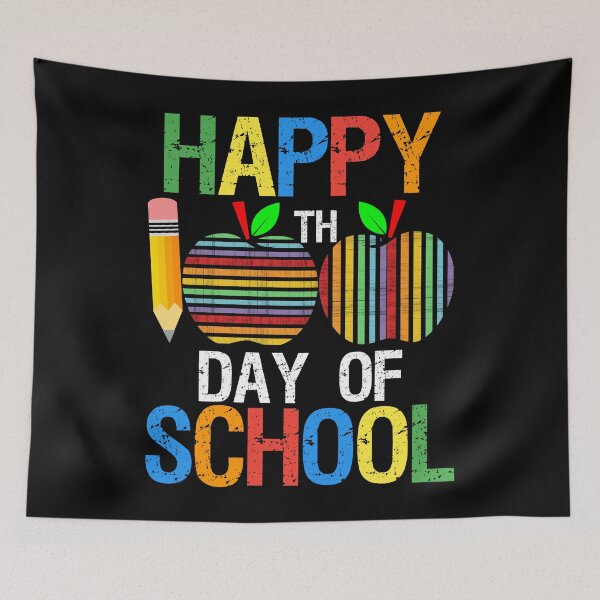 Item preview, Happy 100th Day Of School 2022 Vintage Design For Teachers And Students Funny School Retro designed and sold by naworas.