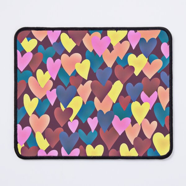 Item preview, Rain of hearts (muticolor hearts) designed and sold by GAP90.