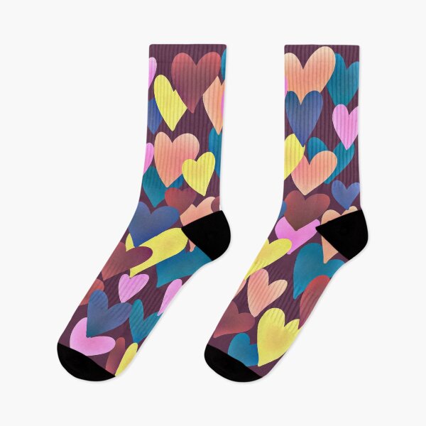 Item preview, Rain of hearts (muticolor hearts) designed and sold by GAP90.