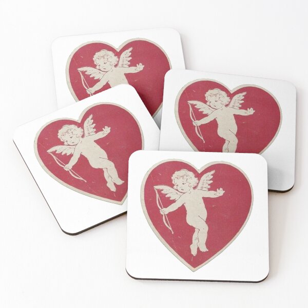 Item preview, Vintage Cherub with Bow Valentine  designed and sold by Pinkmagenta.