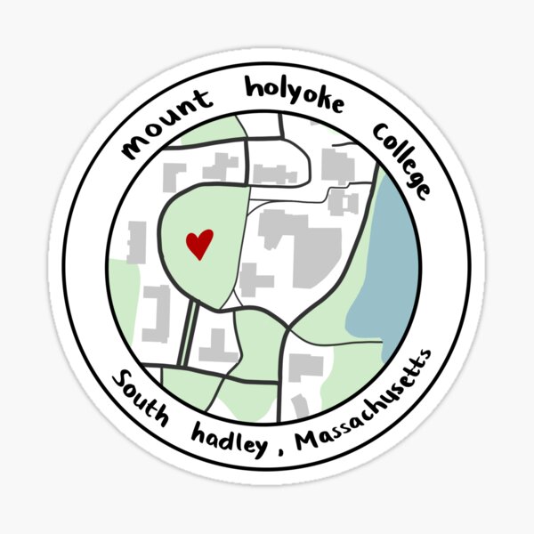 Vista previa del artículo con la obra «Copia del mapa del Monte Holyoke», diseñado y vendido por Miles Reinstein.