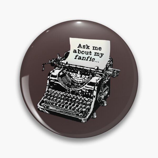 Item preview, Ask Me About My Fanfic designed and sold by EmyBeeDesigns.