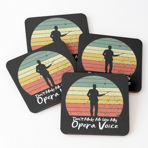 Item preview,  Opera Vintage retro Shirt - Don't Make Me Use My Opera Voice - Funny Gift for  Men teacher - Funny saying for teacher and coach designed and sold by zakibenj.