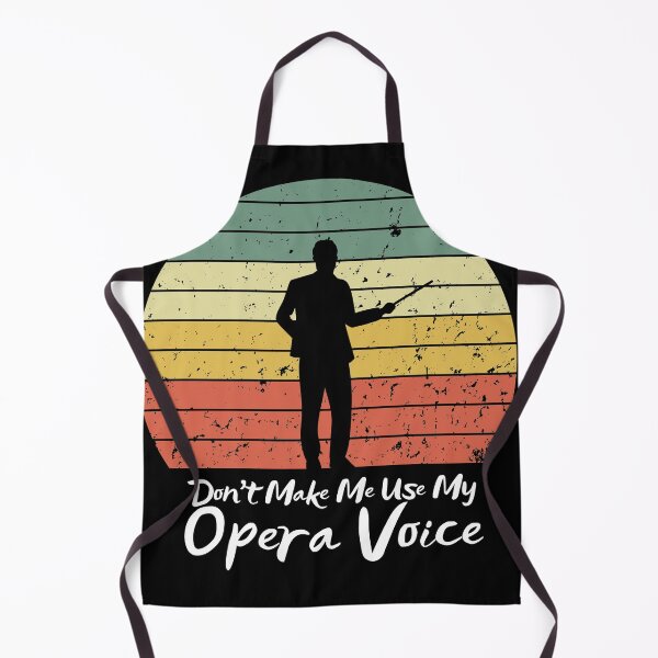 Item preview, Opera Vintage retro Shirt - Don't Make Me Use My Opera Voice - Funny Gift for Men teacher - Funny saying for teacher and coach designed and sold by zakibenj.
