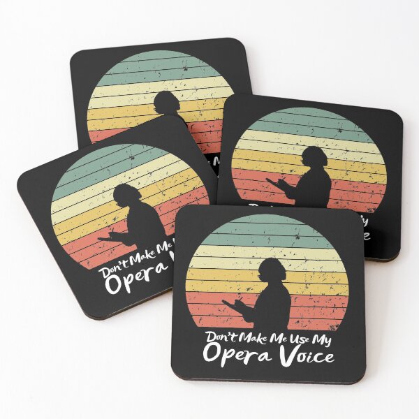Item preview,  Opera Vintage retro Shirt - Don't Make Me Use My Opera Voice - Funny Gift for  Woman teacher - Funny saying for teacher and coach designed and sold by zakibenj.