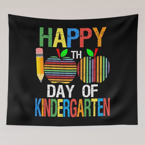 Item preview, Happy 100th Day Of Kindergarten 2022 Vintage Design For Teachers And Students Funny Kindergarten Retro designed and sold by naworas.